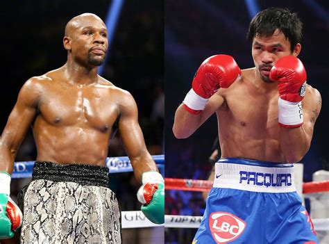 manny pacquiao vs floyd mayweather.